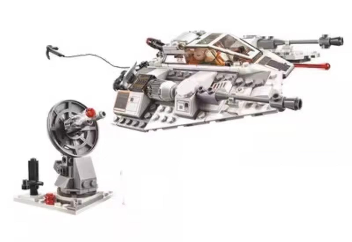 Star Wars Snow speeder 309Pcs building block set with 4 Figures