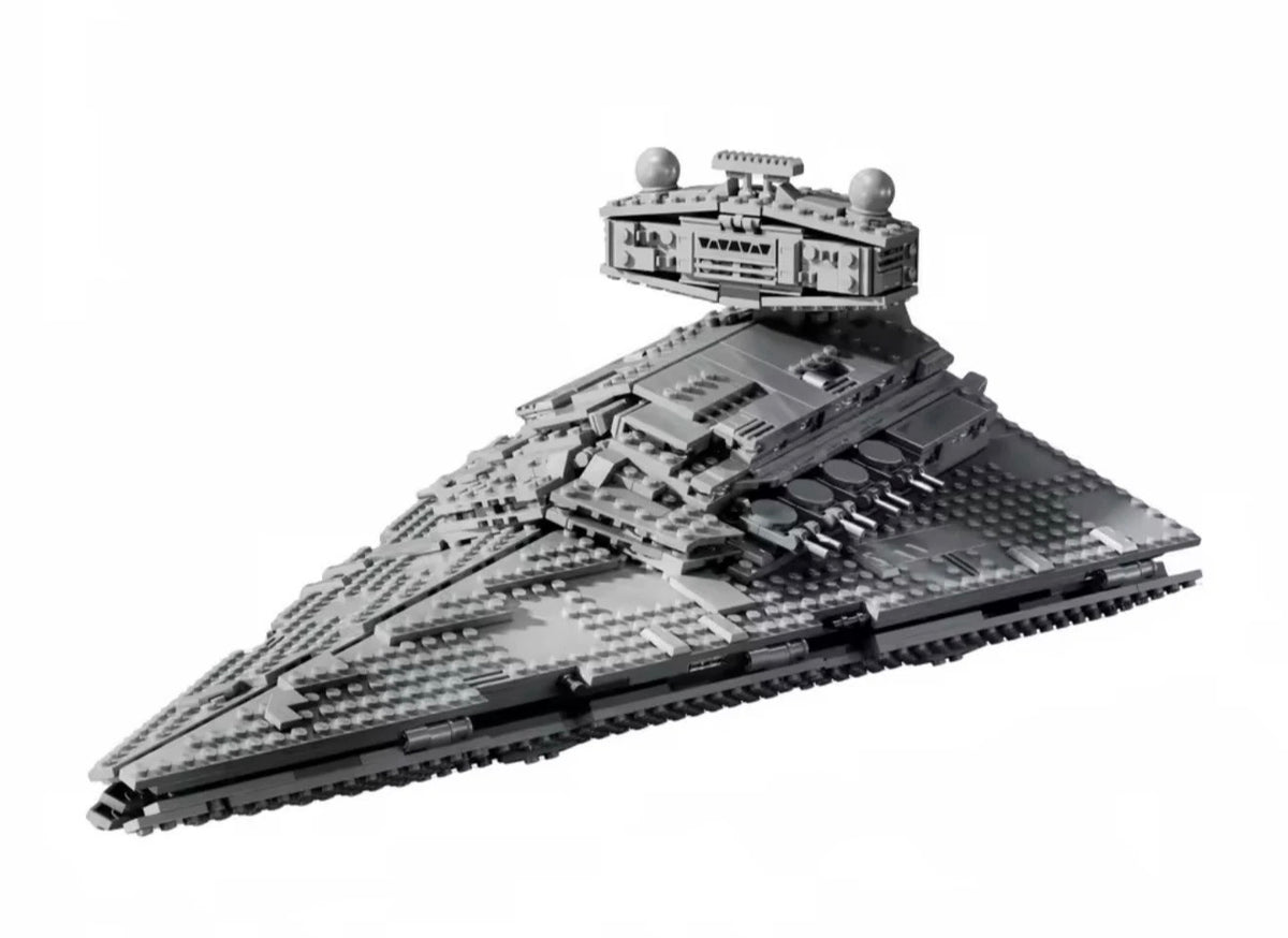 Star Wars: Imperial Star Destroyer (75394) 1555PCS Building Blocks w/ 7 Figures