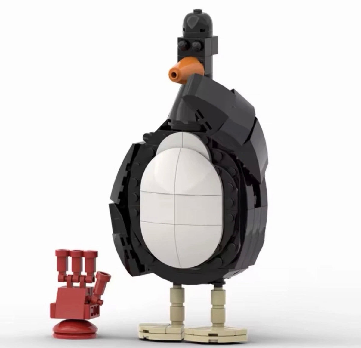 Wallace and Gromit Penguin building block set - Feathers McGraw 215Pcs
