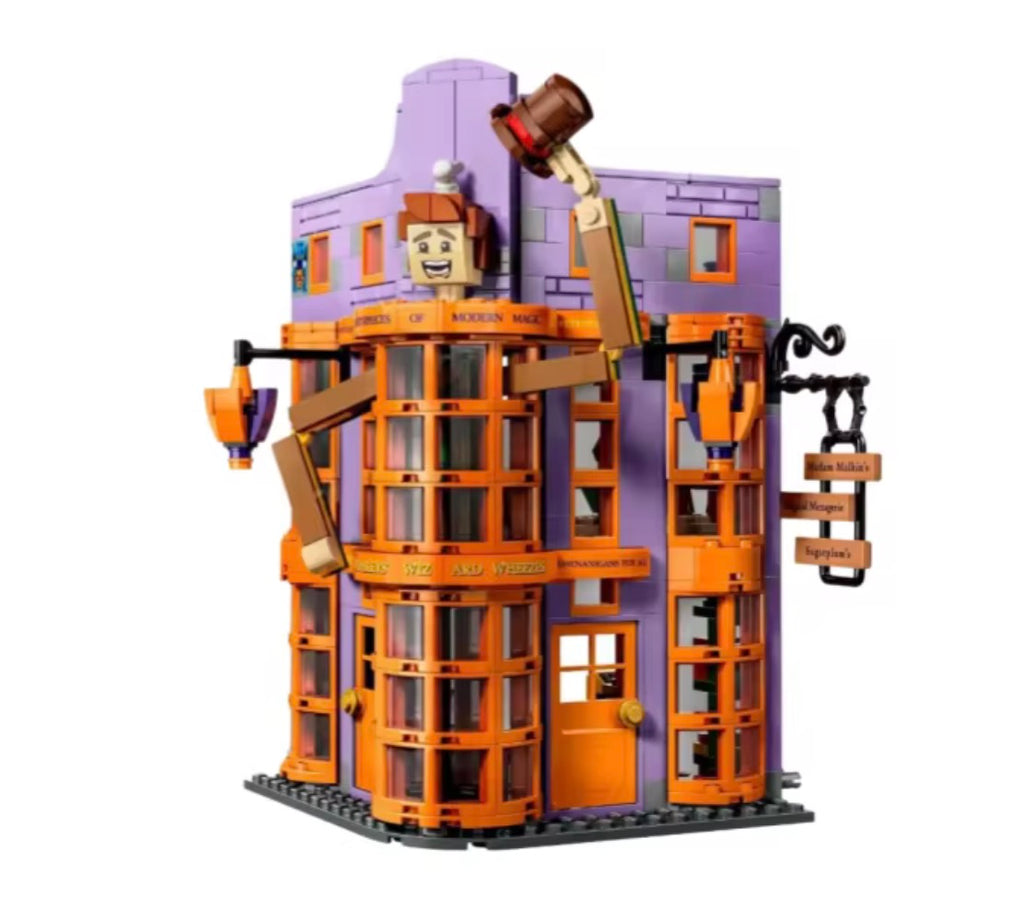 Diagon Alley Weasleys' Wizard Wheezes (76422) 834PCS Building Blocks w/ Figures
