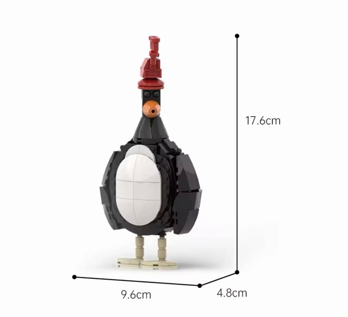 Wallace and Gromit Penguin building block set - Feathers McGraw 215Pcs