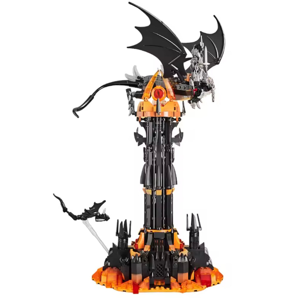 Lord of the Rings MOC building block set with figures