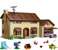 Simpsons house building block set 2580PCS + 6 Figures