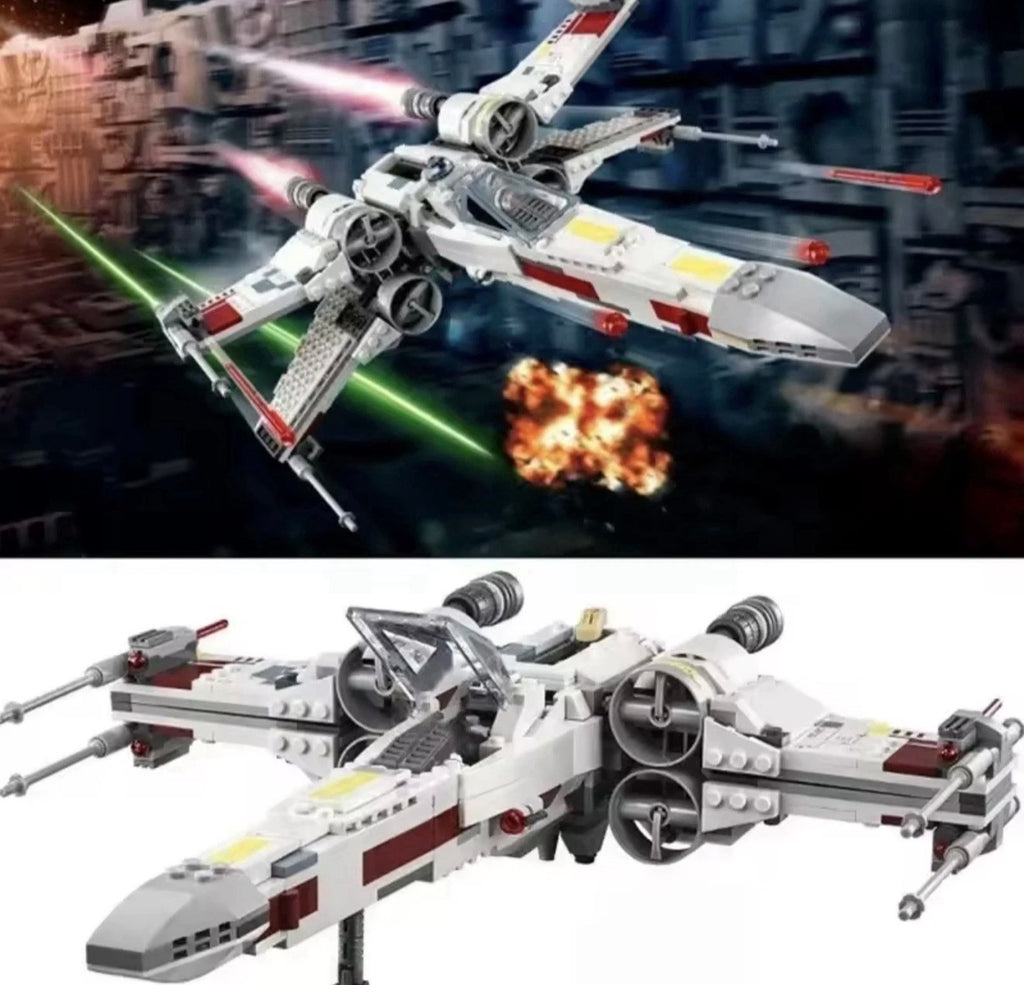 Star Wars X-Wing Building Block Set With Figures 490pcs