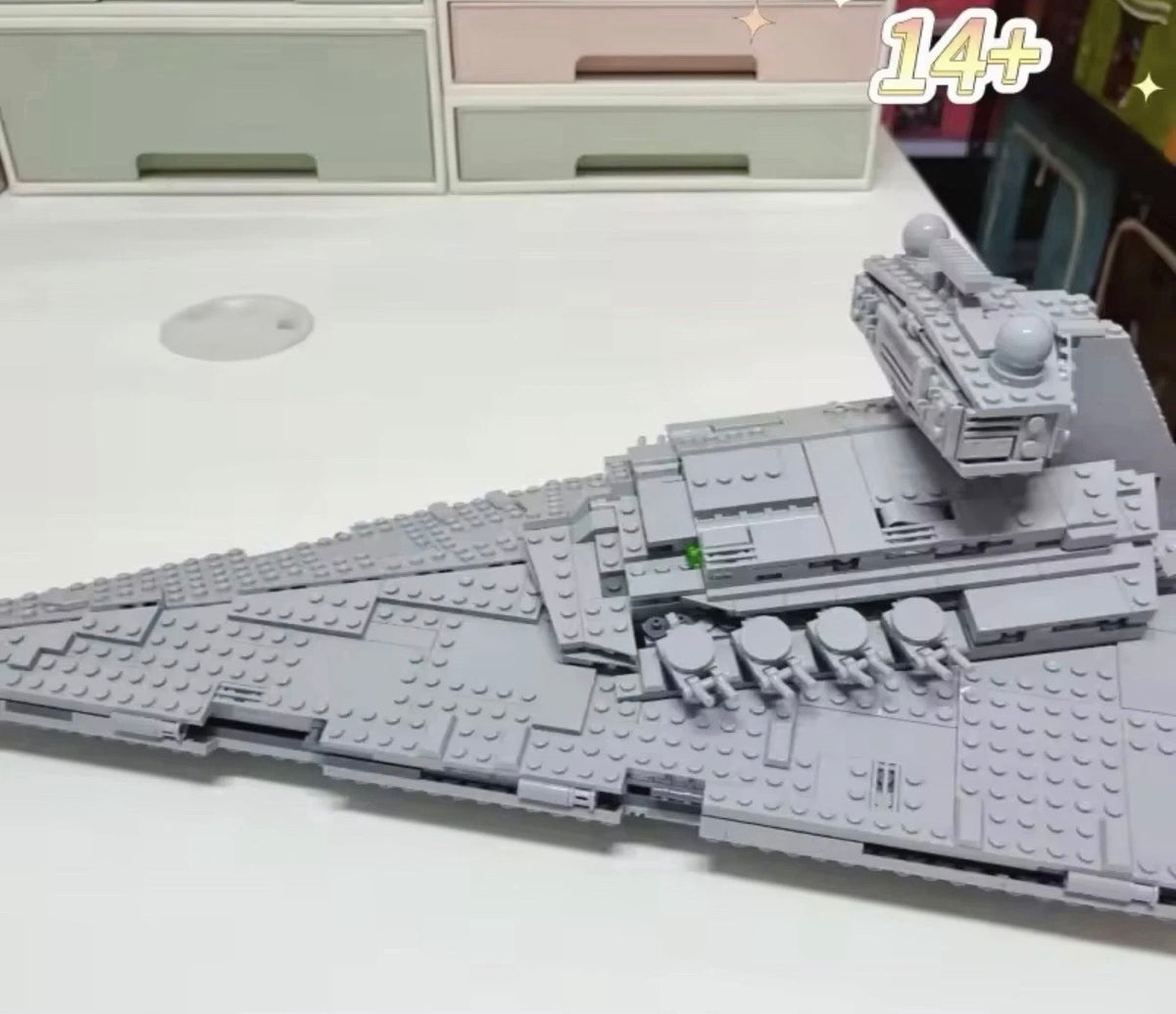 Star Wars: Imperial Star Destroyer (75394) 1555PCS Building Blocks w/ 7 Figures