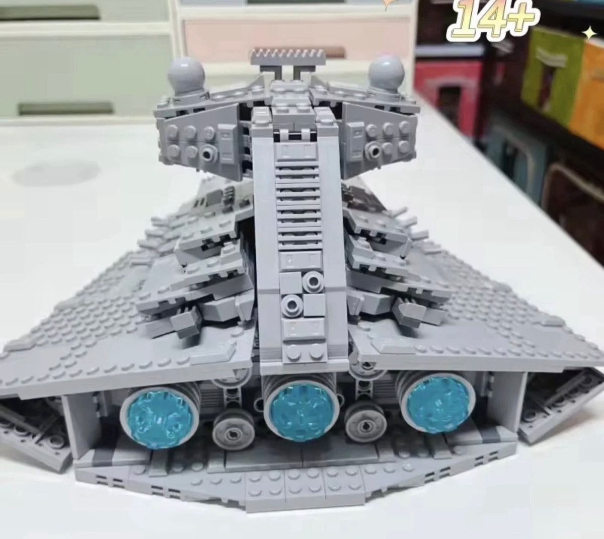 Star Wars: Imperial Star Destroyer (75394) 1555PCS Building Blocks w/ 7 Figures